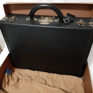 NEW LOUIS VUITTON LV PRESIDENT EPI BLACK LEATHER BRIEFCASE 104552